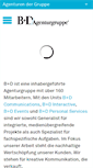 Mobile Screenshot of bplusd.de
